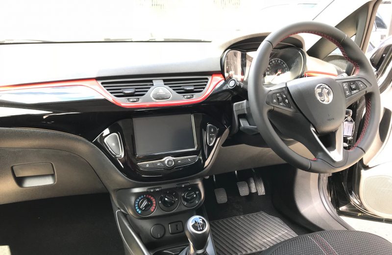 Vauxhall Corsa Hatchback 1.4 ecoTEC 90 SRI 5 Door (Manual) Car Leasing Interior