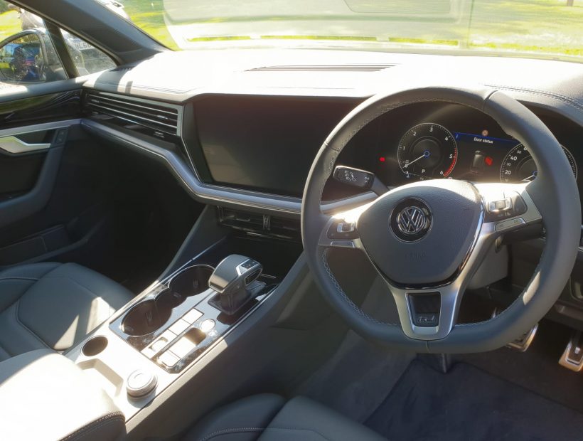 Volkswagen TOUAREG DIESEL ESTATE 3.0 V6 TDI 4Motion R Line Tech 5dr Tip (Auto) Car Leasing Best Deals Interior